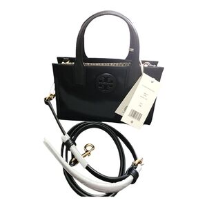 Tory Burch ELLA Micro Tote In Black